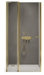 NEW TRENDY Drzwi prysznicowe SOLEO LIGHT GOLD 100X195 D-0483A - 10