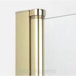 NEW TRENDY Drzwi prysznicowe SOLEO LIGHT GOLD 100X195 D-0483A - 12