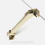 NEW TRENDY Drzwi prysznicowe SOLEO LIGHT GOLD 100X195 D-0483A - 13