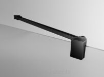 Sanswiss Drzwi do wnęki SOLINO BLACK SOL13 czarne 75 SOL1307500607 - 5