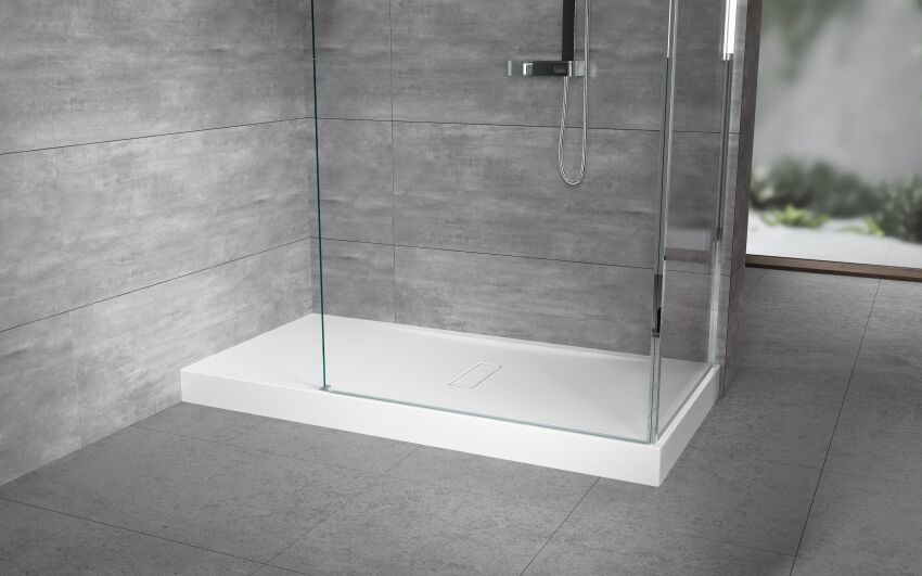 NOVELLINI Brodzik CUSTOM  140x70 na nóżkach z odpływem CU140701130