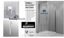 Novellini Kabina prysznicowa Modus A 75x85 MODUSA75L-S-1K + MODUSA85L-D-1K PROMOCJA - 4