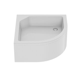 NEW TRENDY Brodzik ARTUS 90x90x29 akrylowy półokrągły B-0364