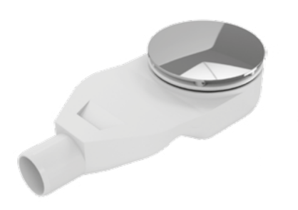 NEW TRENDY Syfon brodzikowy Thino niski 44mm fi 90mm S-0038