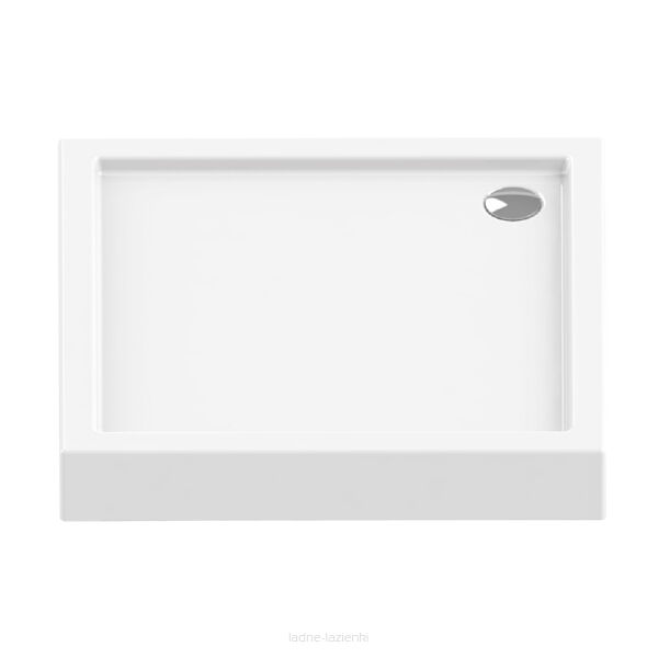 NEW TRENDY Brodzik COLUMBUS 80x80x14 akrylowy z obudową i stelażem B-0411