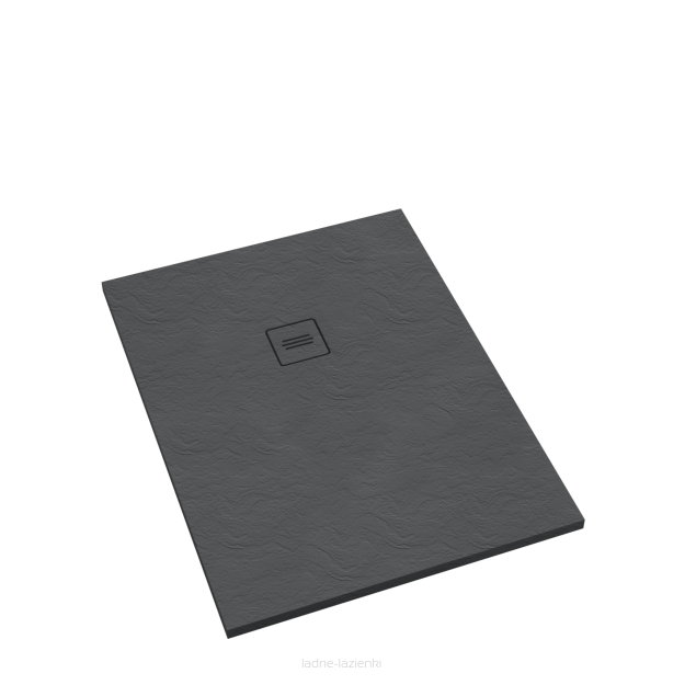 Brodzik PROTOS GREY STONE 80x140 szary 140x80 Schedpol Schedline 3SP.P1P-80140/S/ST-M1/S/ST