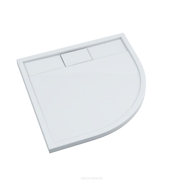Brodzik CHARIS 90x90x5 półokrągły Schedpol Schedline  3SP.C3O-9090