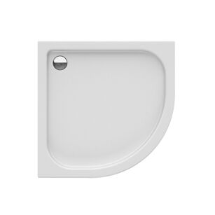 NEW TRENDY Brodzik DOMIO 90x90x16 akrylowy półokrągły z obudową B-0350