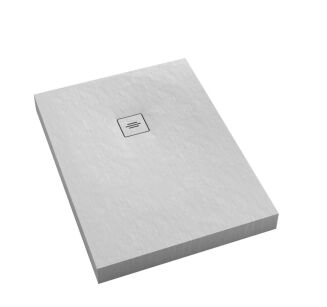 Brodzik NonLimits WHITE STONE 70x120 biały Schedpol Schedline 3ST.N1P-70120/B/ST-M1/B/ST
