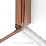 Drzwi prysznicowe miedziane 80 NEW SOLEO COPPER BRUSHED New Trendy D-0840A - 7