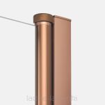 Drzwi prysznicowe miedziane 80 NEW SOLEO COPPER BRUSHED New Trendy D-0840A - 8