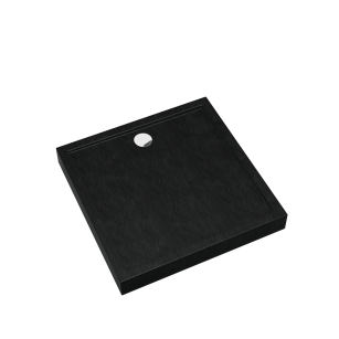 Brodzik CAMERON BLACK STONE 90x90 wys12 Schedpol Schedline 3ST.C2K-9090/C/ST