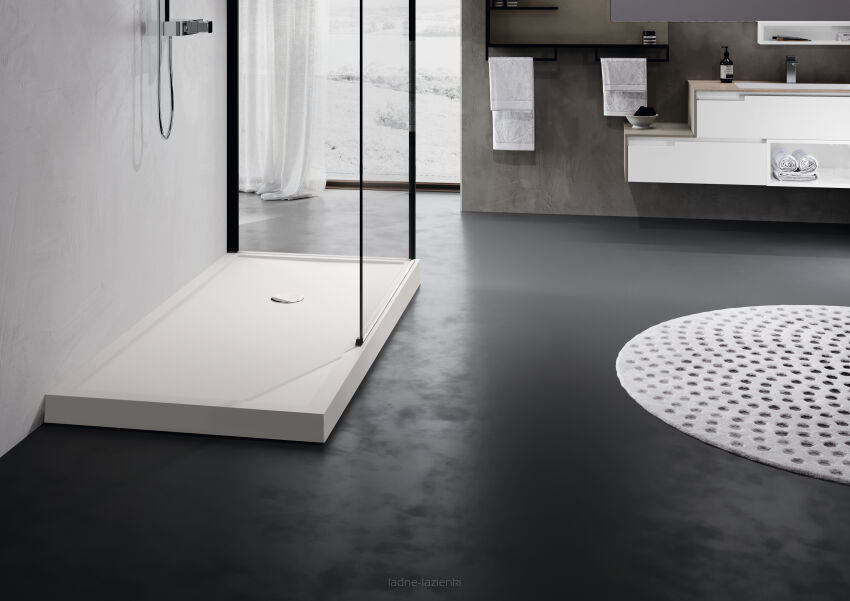 NOVELLINI Brodzik OLYMPIC PLUS 140X90x12,5  biały  z obudową i syfonem OL1409011-30 
