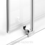 Kabina prysznicowa trójścienna SOFTI 120x90 szkło 8mm New trendy EXK-3942 - 5