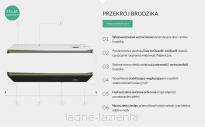 Brodzik ESTIMA 80x100 h4,5 Schedpol 100x80 Schedline 3SP.E1P-80100 - 2