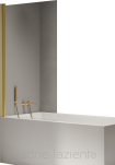 Miedziany parawan nawannowy New SOLEO COPPER Brushed 70x140 New Trendy P-0121 - 9