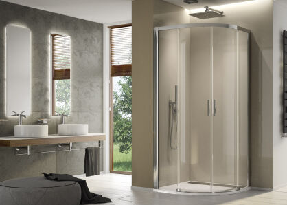 SANSWISS Kabina prysznicowa TOP LINE TLSR 90x90 promień 550 Ronal TLSR550905007