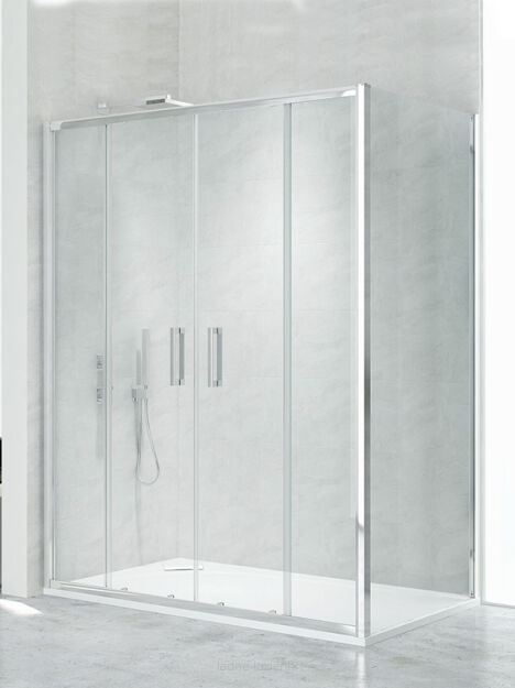 New trendy Kabina prysznicowa 140x90 NEW CORRINA D-0183A/D-0079B