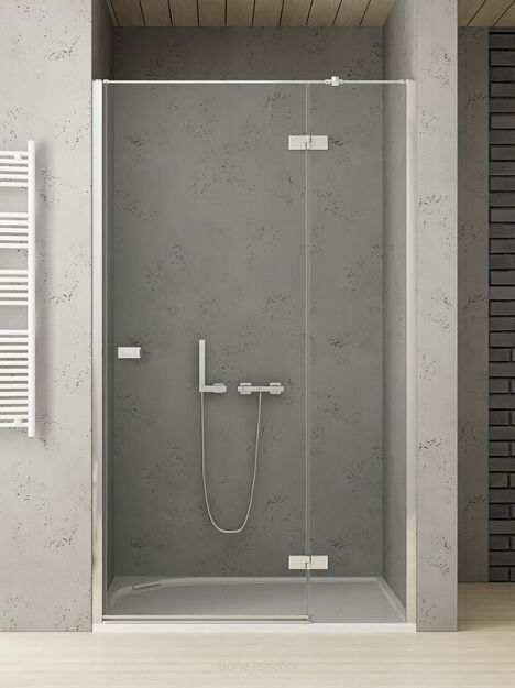 NEW TRENDY Drzwi REFLEXA 130x200 prawe  (128-131) EXK-1215 (EXK-5068)