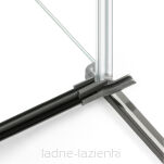 Grafitowa Kabina prysznicowa 80x70 AVEXA GUNMETAL BRUSHED prawa NEW TRENDY EXK-3348 - 14