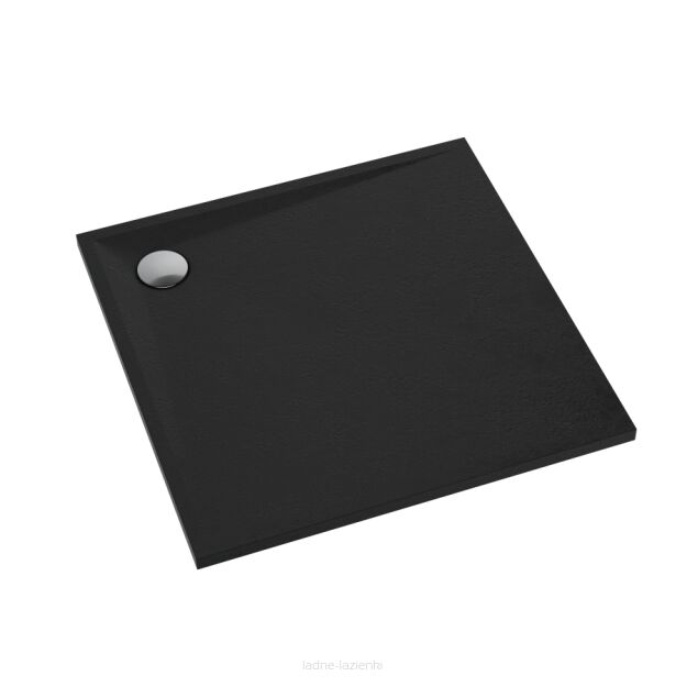 Brodzik LIBRA BLACK STONE 90x90 x3  Schedpol Schedline 3SP.L1K-9090/C/ST