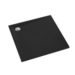 Brodzik LIBRA BLACK STONE 90x90 x3  Schedpol Schedline 3SP.L1K-9090/C/ST
