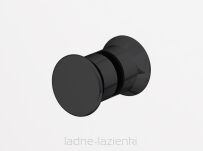 Sanswiss Kabina prysznicowa SOLINO Black SOL1+SOL1 75x100 czarne SOL1075006007+SOL1100006007 - 4