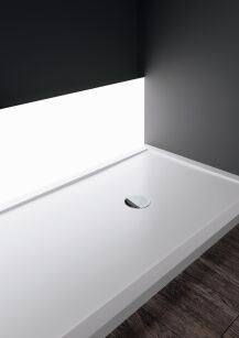 NOVELLINI Brodzik OLYMPIC PLUS 80X160 biały  160x80 z syfonem OL160804-30