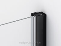 Sanswiss kabina prysznicowa Annea Black czarna 70x80 AN1C G+D AN1CG07000607+AN1CD08000607 - 8