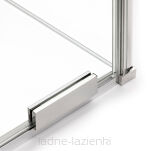 Złoto szczotkowane Kabina prysznicowa 90x90 SMART GOLD BRUSHED EXK-7600 New Trendy - 7