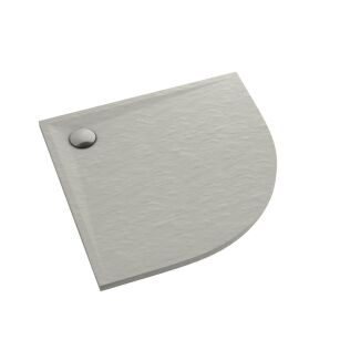 Brodzik LIBRA CEMENT STONE 90x90x3 półokrągły Schedpol Schedline 3SP.L1O-9090/CT/ST