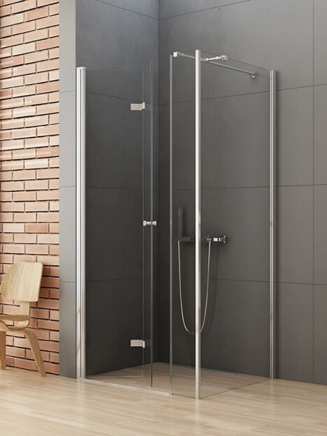 NEW TRENDY Kabina NEW SOLEO 110x90 lewa K-0384
