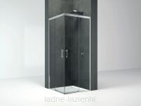 Novellini kabina prysznicowa KALI AH 70X70  KALIAH66L1B cała kabina - 4