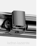 Grafitowa Kabina prysznicowa PRIME GUNMETAL BRUSHED 70x100 New Trendy D-0879A/D-0886A - 3