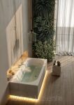 Dwuosobowa wanna prostokątna Celicia 180x80 na stelażu Schedline 3WST.C1P-18080 - 9