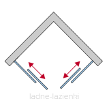 Novellini kabina prysznicowa KALI AH 90x70 KALIAH86L1B +KALIAH66L1B cała kabina + brodzik City 90x70x14 +syfon - 10