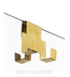 Kabina prysznicowa trójścienna AVEXA GOLD BRUSHED 100x100 lewa złota szczotkowana NEW TRENDY EXK-3085 - 8