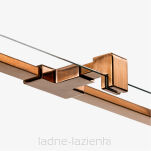 NEW TRENDY Kabina prysznicowa miedziana 90x120 lewa AVEXA COPPER BRUSHED EXK-3556 - 7
