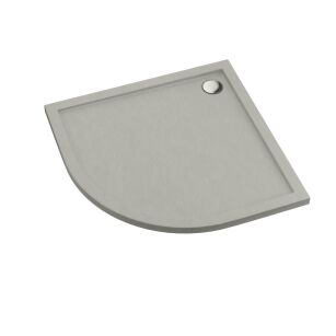Schedpol brodzik SHARPER CEMENT STONE 80x80 h4,5 półokrągły Schedline 3S.S1O-8080/CT/ST