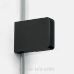 Parawan nawannowy EVENTA BLACK CHROME 100x150 8mm w połysku czarny EXK-5692 - 8