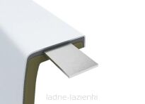 Biała matowa wanna 170x70  SOLIA WHITE MAT na stelażu Schedline 3WST.S1P-17070/B/MG - 9