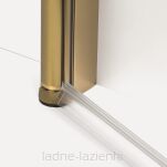 NEW TRENDY kabina prysznicowa NEW SOLEO GOLD BRUSHED 80x100  L/P K-4197 - 3