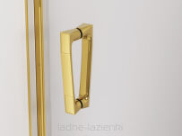 Sanswiss drzwi prysznicowe CADURA GOLD  140 CA31C Lewe złote  CA31CG1401207 - 5