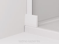 Sanswiss drzwi prysznicowe CADURA WHITE 100 CA31C Prawe białe CA31CD1000907 - 8