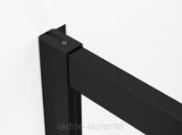 Sanswiss Drzwi prysznicowe TOP LINE S BLACK TLS2 160 lewe (157,5-162,5) TLS216000607 - 4
