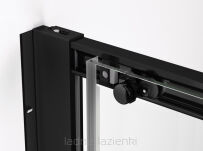 Sanswiss Drzwi prysznicowe TOP LINE S BLACK TLS2 160 lewe (157,5-162,5) TLS216000607 - 6