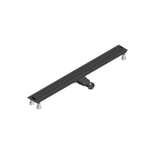Odpływ Liniowy SLIGHT LINE LOW BLACK PLATE 80 wys6,5 Schedpol Schedline SOLPLB-80035LOW