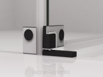 Sanswiss Kabina prysznicowa Cadura BLACK 110x120 LEWA CA13+CAT1 czarna SANSWISS CA13G1100607+CAT11200607 - 6