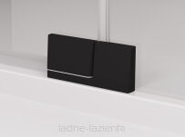 Sanswiss Kabina prysznicowa Cadura BLACK 110x120 LEWA CA13+CAT1 czarna SANSWISS CA13G1100607+CAT11200607 - 5