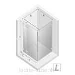 Kabina złota błyszcząca EVENTA GOLD SHINE 110x90 LEWA 8mm NEW TRENDY EXK-4709 - 13